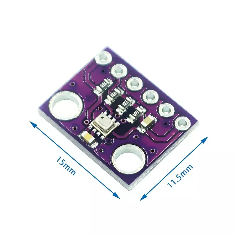 Temperatura Digital Barométrica Módulo de Pressão do Ar para Arduino, BMP280, 3.3V, I2C, SPI 1.8-5V, 2in 1