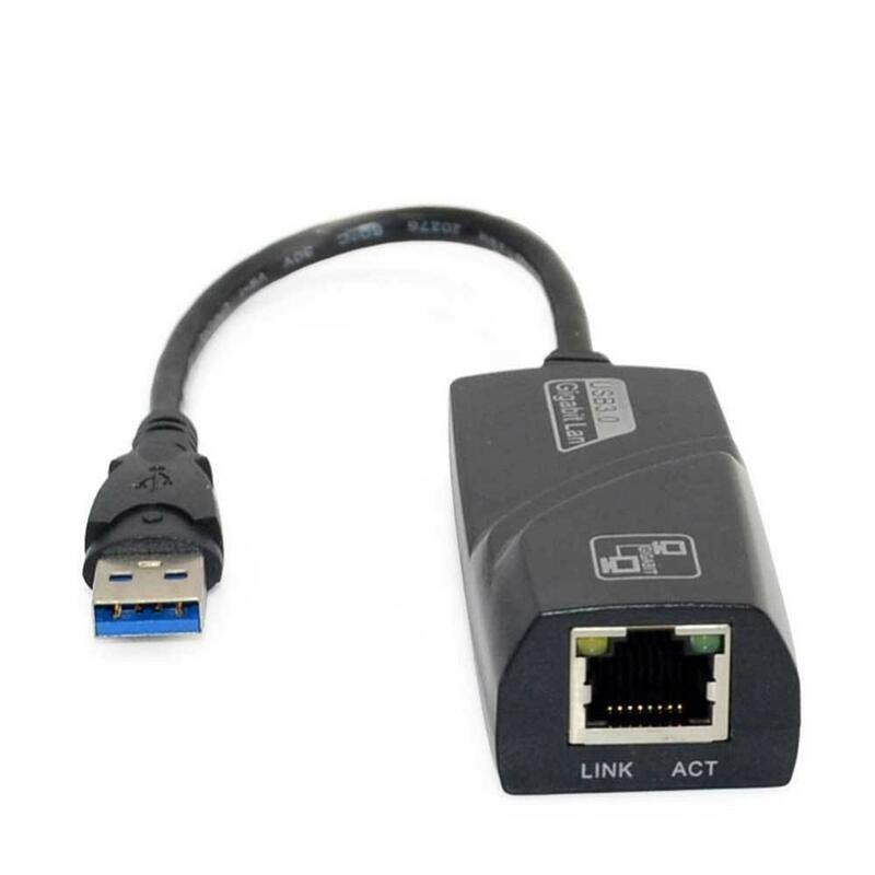Nowy Port USB Terminal Dapter kabel OTG ze stopu aluminium Port Usb do konwertera terminali RJ45 do urządzenia do przesyłania strumieniowego mediów