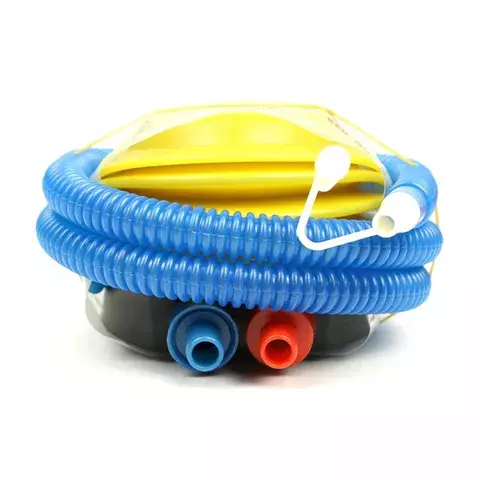 インフレータブル玩具用フットアンドハンドタイプ空気ポンプ、ラテックスバルーンアクセサリー、誕生日パーティー用品、1個、2個