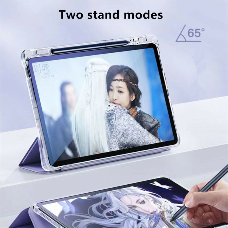 For Xiaomi Mi Pad 6 5 Pro Case 11 12.4 inch Pencil Holder Smart Cover for Funda Redmi Pad 10.6 SE 11  Case For Mi Pad 6 Pro 2023