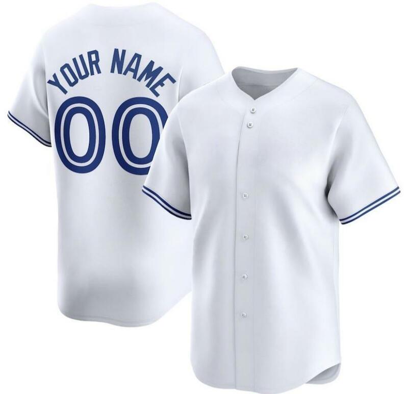 Nowy strój do gry w Softball dla młodzieży męska koszulka baseballowa męska odzież do softballu 27 Vladimir Guerrero Jr. 11 Bo Bichette koszule