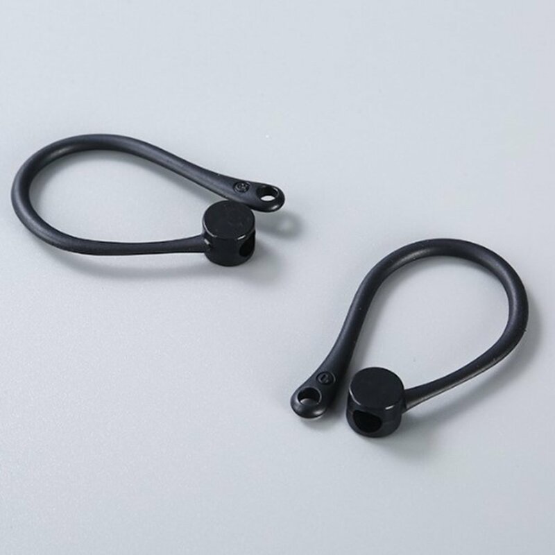 2024 baru perlindungan Airpods Earhook silikon Earphone nirkabel pemegang Earbuds kait telinga untuk Apple antihilang Aksesori Pods udara