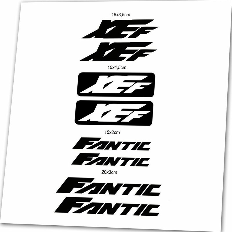 Compatible For Fantic xef Motorcycle Graphics Vinyl Die Cut Sticker Decal Kit