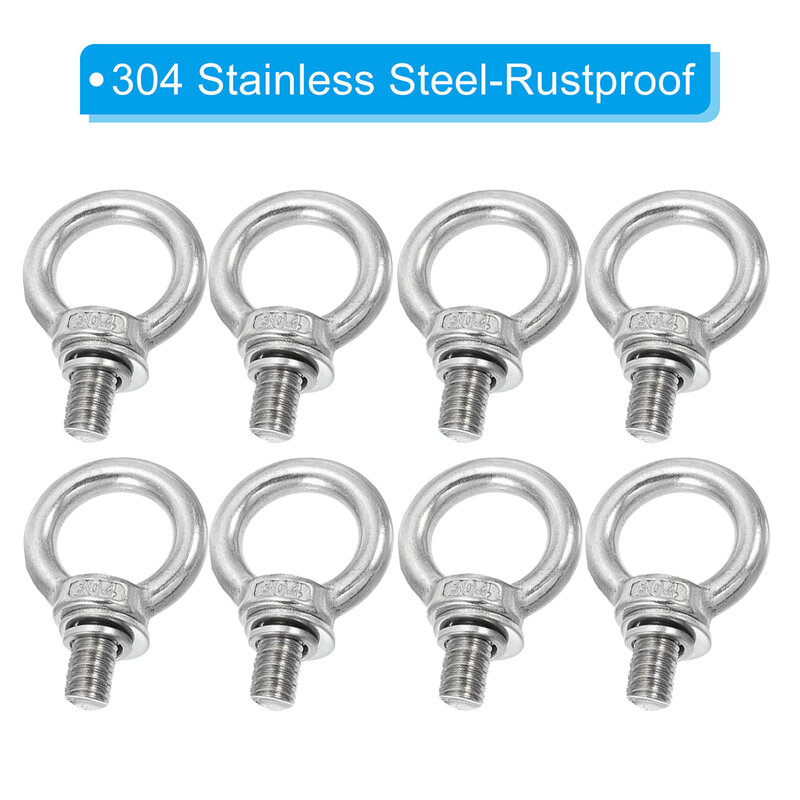 StainlessSteel Lifting Shoulder Eye Bolt Caravan Awning Rail Stop Motorhome Part 2024 Hot Sale Brand New And High Quality
