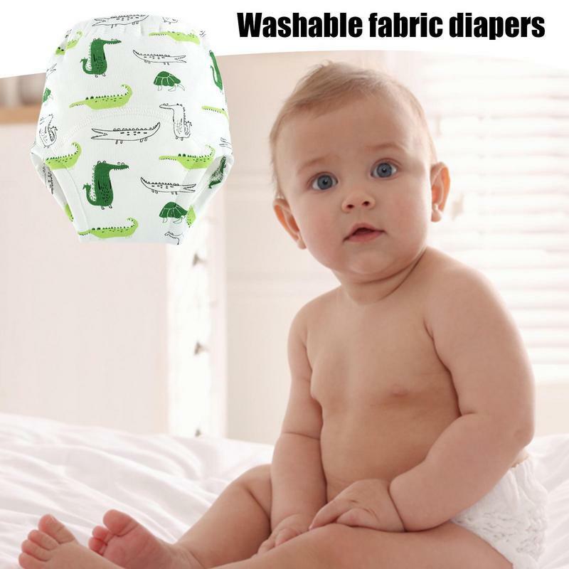 Toddler Potty Training Underwear Strong Absorbent Toddler Potty Pants Newborn Pants Toddler Potty Pants Breathable Cotton