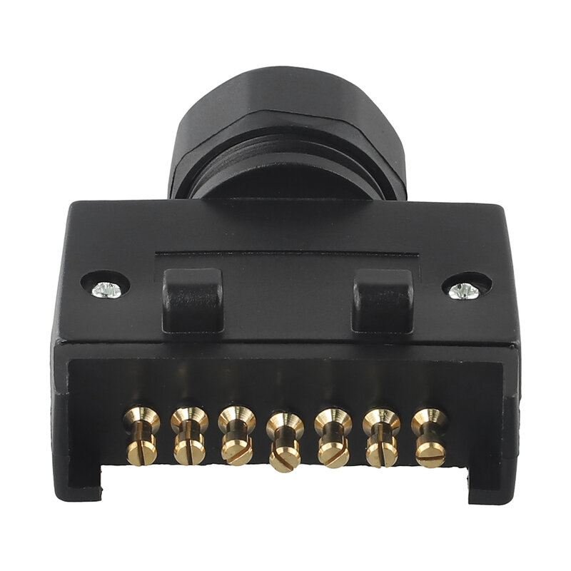 Australian Standard Connector Flat Plug Male 2.95*2.44*0.75\" 75*62*19mm Corrosion Resistant Flat Male Trailer Plug