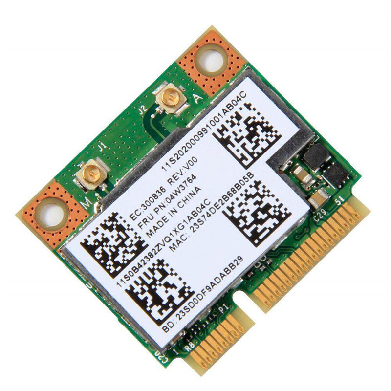 Беспроводная Wi-Fi карта BCM943228HMB для Lenovo B430 B490 B590 ThinkPad Edge E130 E135 E330 E335 E530 E535 E430 X131e X140e 04W3764