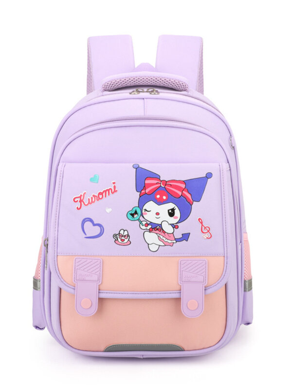 Hello Kitty tas sekolah anak, ransel kapasitas besar untuk anak laki-laki dan perempuan kelas 1-6