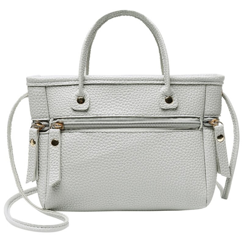 Handbag Fashion New Quality Pu Leather Ladies Bag Contrast Ladies Handbag Shoulder Messenger Bag Messenger