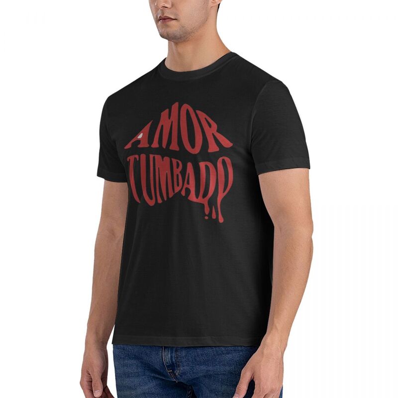 Natural Cano Deitado Amor Camisetas para Homens e Mulheres, 100% Algodão, Lazer Camisetas, Rapper Mexicano Camiseta, Roupas de Manga Curta