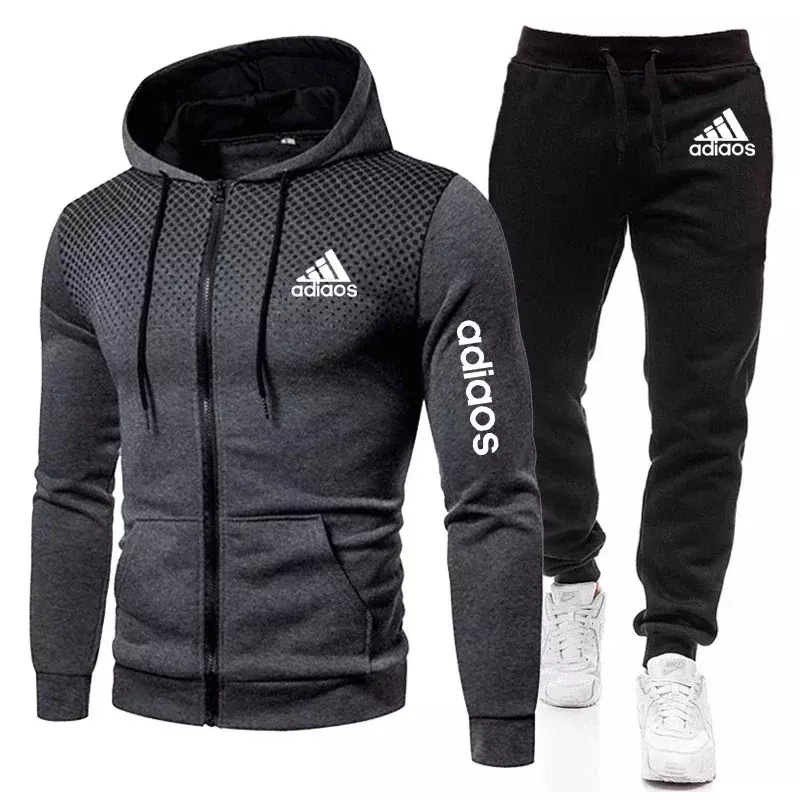 New style Fashion Men Hoodie Fitness Gym Clothing Men Running Set Sportswear Jogger Men'Smany sorts of Suit Sports