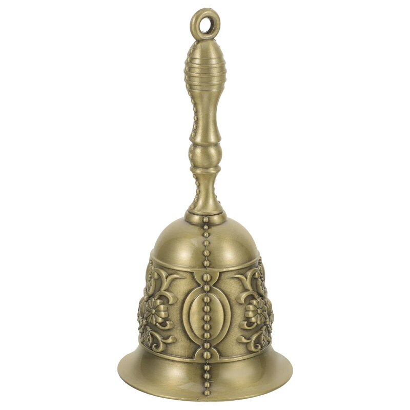 Ręczny dzwonek restauracyjny Vintage Hotel Dish Dinner Bells dla rzemiosła Metal Hand Shaking Crank