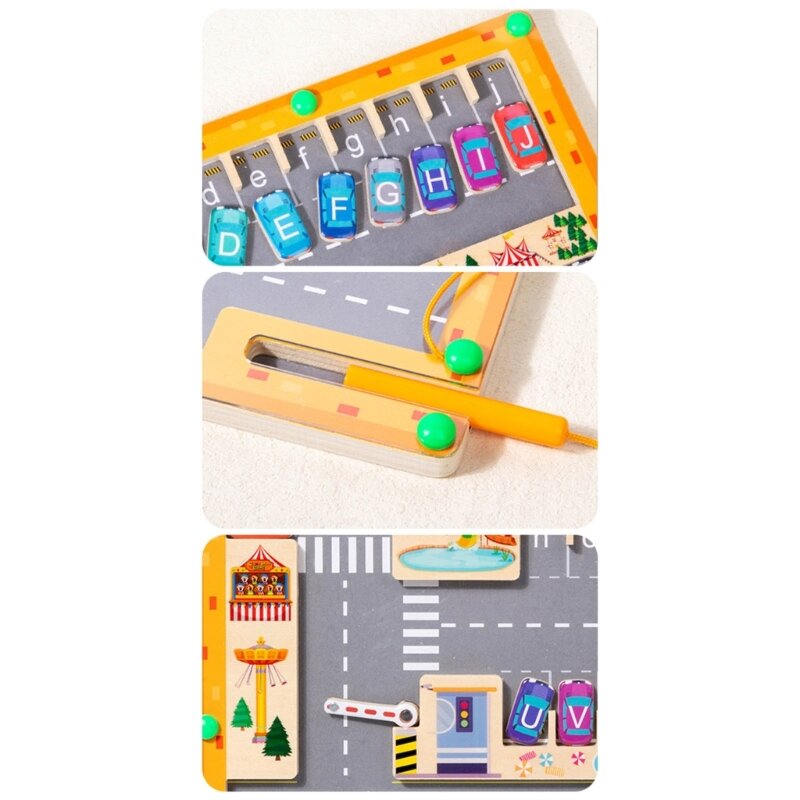 Magnetisches Puzzle-Brett, Spielzeug für Kinder, Feinmotorik, Buchstaben, Rechtschreibung, Trainingsbrett, Kleinkinder,