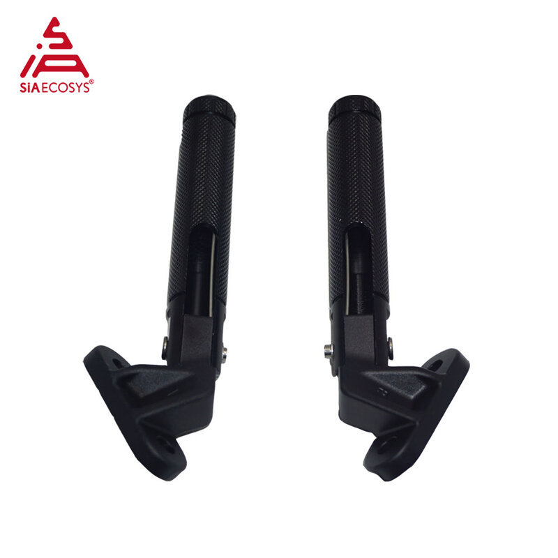 SIAECOSYS Folded Footpeg 2Pcs/Pair for Electric Bicycle Scooter Motorcycle