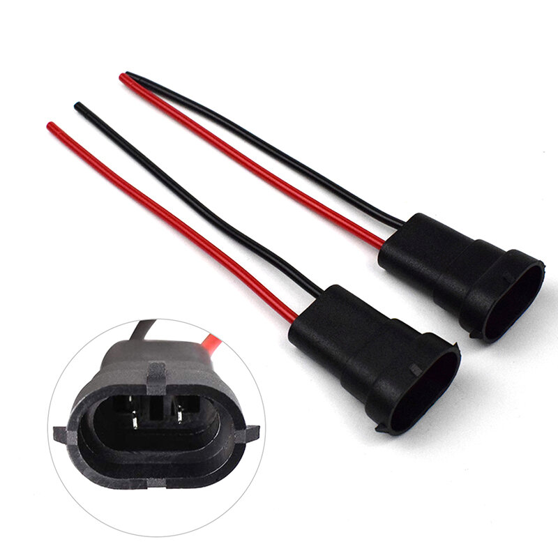 Waterdichte H11 H9 H8 880 H16JP Plug Wire Base Bulb Socket Kabel Auto-onderdelen