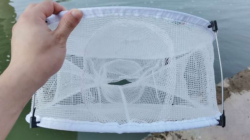 W pełni automatyczna sieć rybacka/sprzęt wędkarski/ryba i klatka dla krewetek/składane raki/ryby/krab/węgorz/pułapka rzucanie netto na zewnątrz