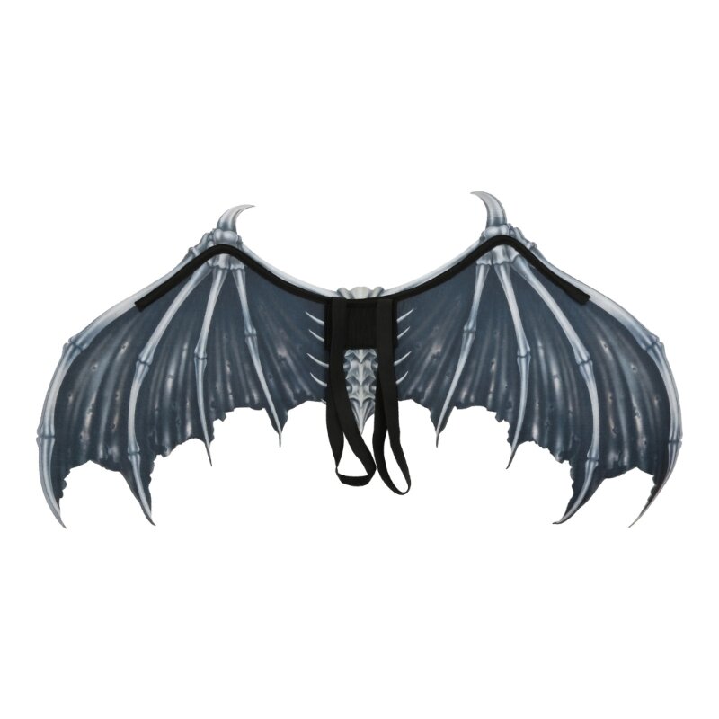 Asas decoração para festa asas demônio cosplay halloween 3d dragão asa carnaval
