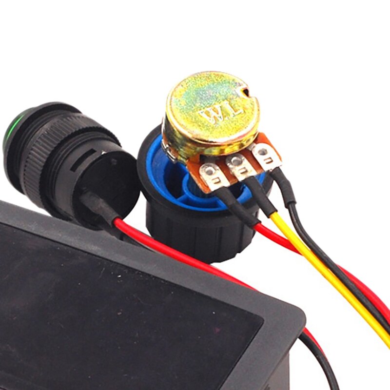 Cyfrowy wyświetlacz CCM5D regulator obrotów silnika DC PWM bezstopniowy przełącznik kontroli prędkości