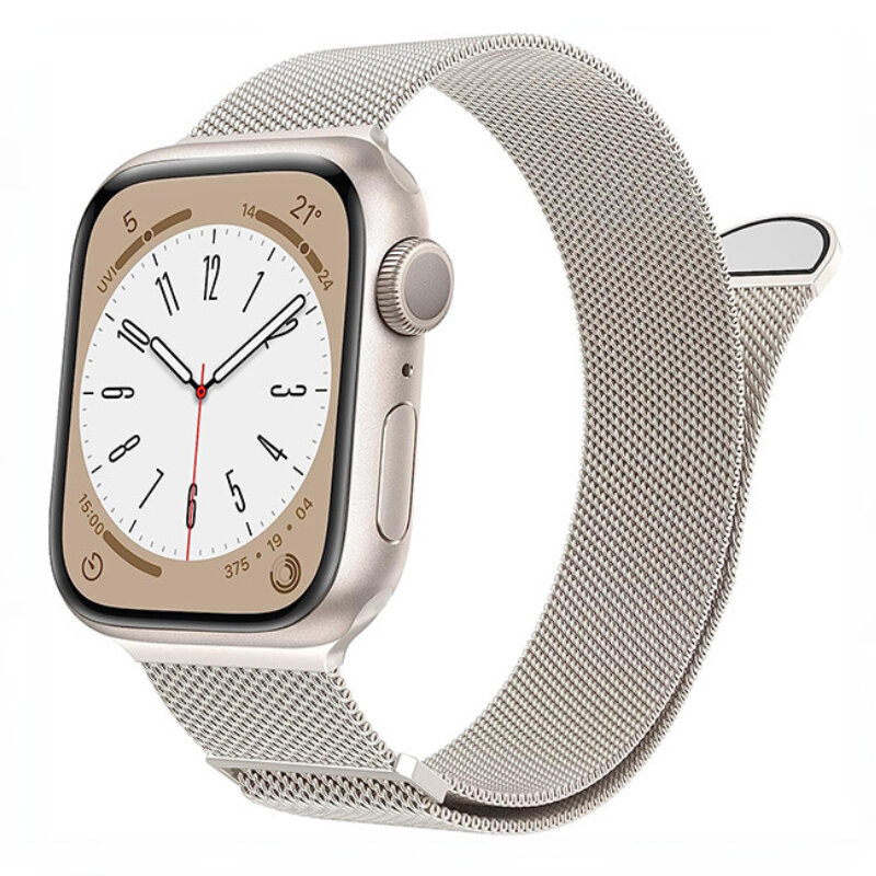 Bracelet en métal pour Apple Watch Ultra, Bracelet à aspiration magnétique, Bracelet pour iWatch 6, 5, 4, 3, SE, 44mm, 40mm, 42mm, 49mm, 9mm, 8mm, 7, 45mm, 41mm