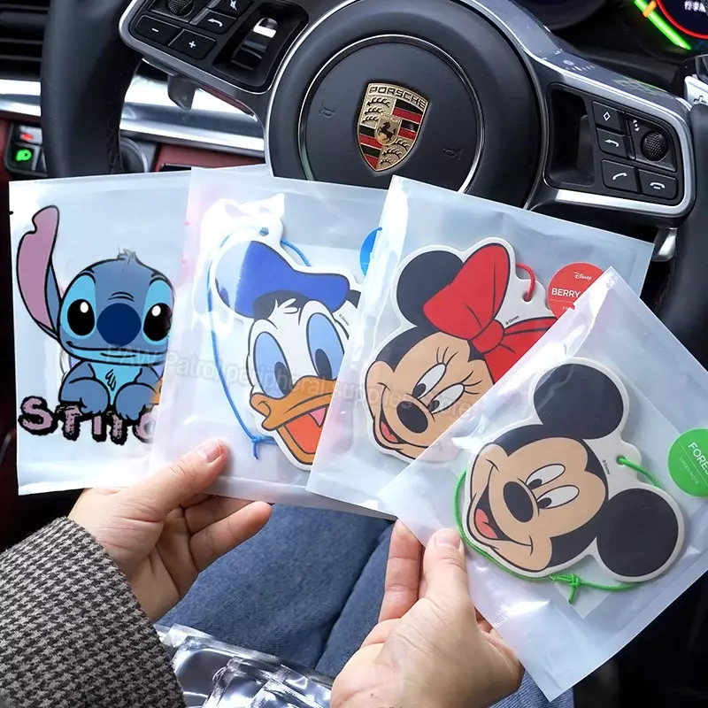 Tablettes d'aromathérapie Disney Anime TureMouse, Stitch, voiture, élimine les odeurs, nettoie, cadeau pour enfants, jouets, pendentif de dessin animé
