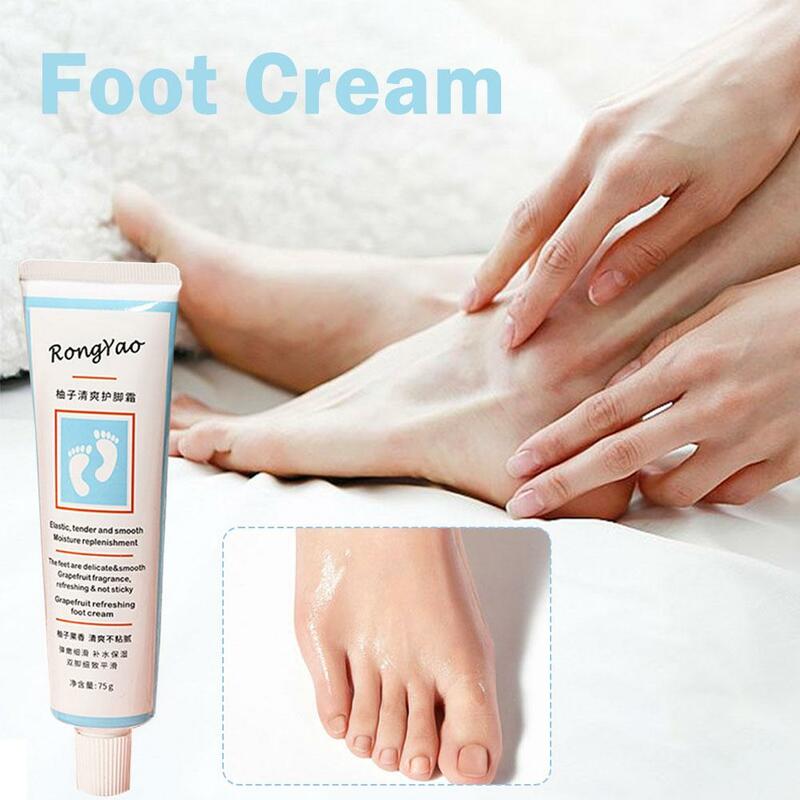 75g crema per i piedi crema per la cura dei piedi delle mani idratante Anti-età per la pelle del corpo rimozione idratante maschera per la cura delle mani piedi