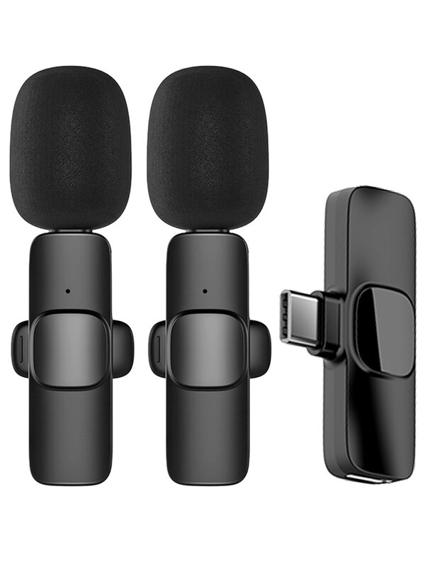 Micrófono inalámbrico bluetooth con solapa microfono streaming altavoz bluetooth microfono Karaoke mezclador de sonido para teléfono móvil pc gaming E60