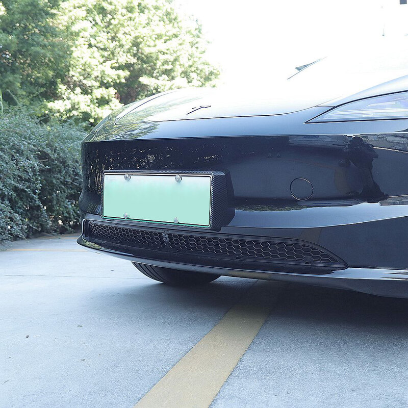 Untuk Tesla Model 3 Highland 2024 Bumper bawah jaring Anti serangga Anti debu penutup kisi ventilasi dalam penutup depan anti-serangga