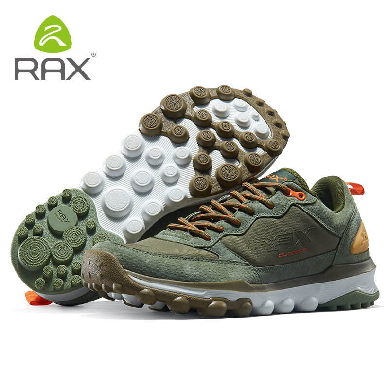 RAX Outdoor Breathable Hiking Shoes Men Lightweight Walking Trekking Wading Shoes Sport Sneakers Men Outdoor Sneakers Male