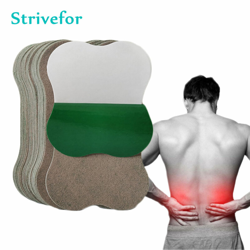 Parche de ajenjo para aliviar el dolor de espalda, pegatinas médicas chinas para aliviar el dolor de músculos y articulaciones de la columna Lumbar, artritis reumatoide, 8-40 piezas