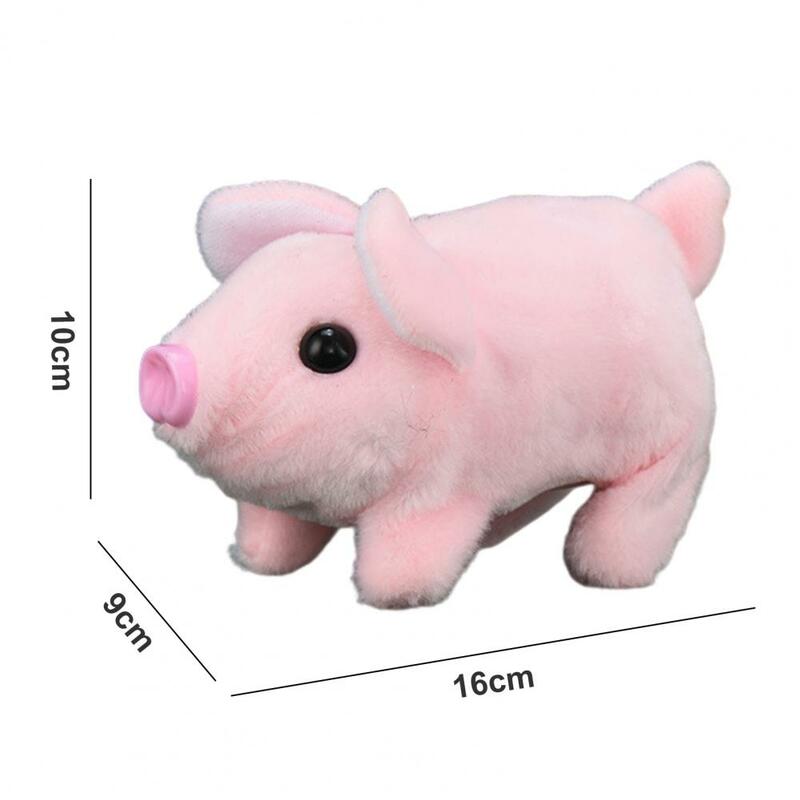 Walking Piggy Electronic Pet Interactive Crawling Pig peluche Twitch naso coda che agita bambola di peluche regalo di compleanno per bambini