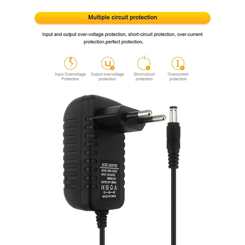 Voor Banaan Pi BPI-R3 Ontwikkeling Board Power Adapter 24W Dc 12V 2a Voeding