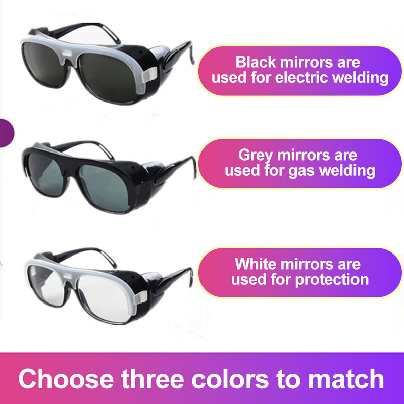 Gafas de soldadura con oscurecimiento automático, pantalla protectora sellada, antisalpicaduras, equipo de protección ocular, 1 piezas