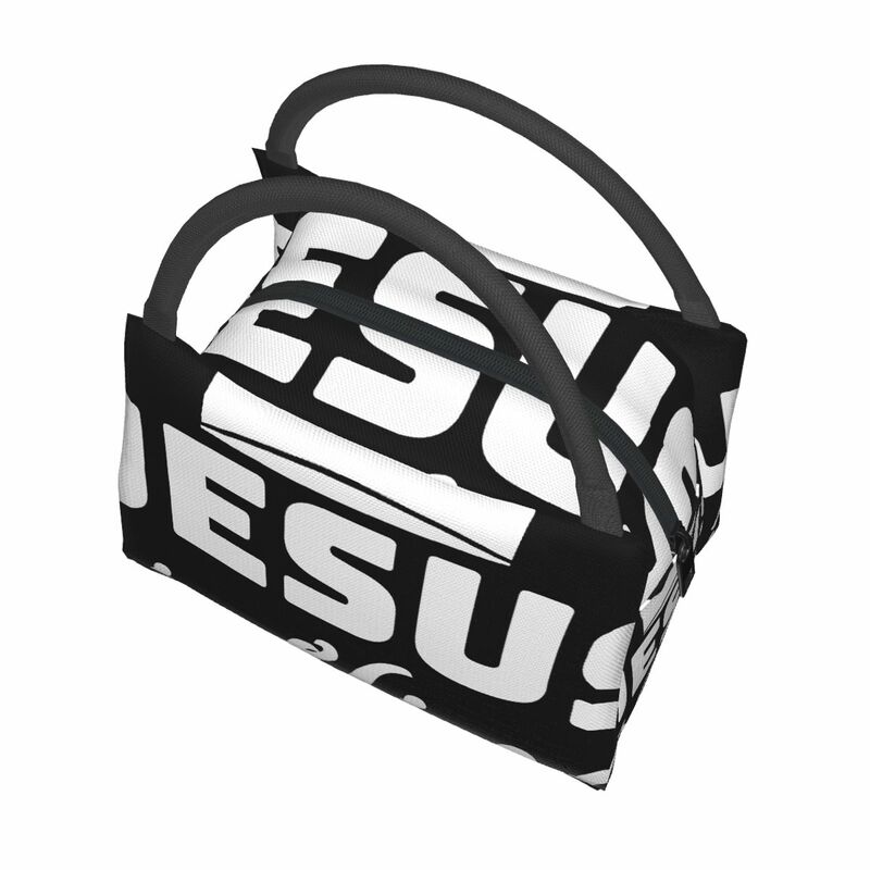 Jesus Is King borsa isolante portatile per contenitore Pinic per ufficio alimentare termico più fresco