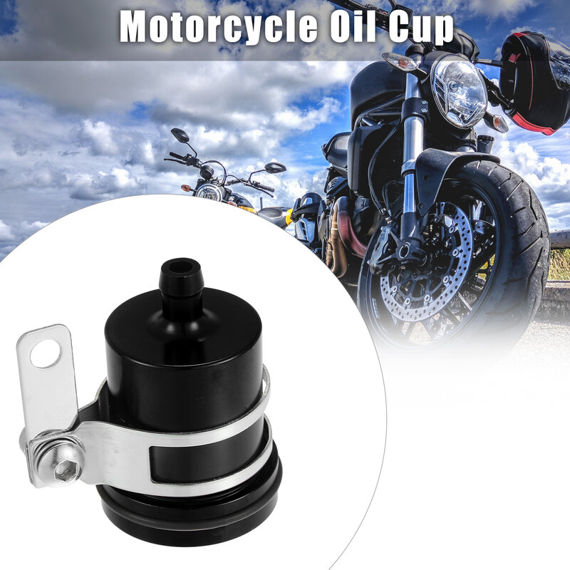 Motoforti Motorcycle Front Brake Master Cylinder Brake Clutch Fluid Reservoir Oil Tank Cup for Yamaha for Kawasaki for BMW