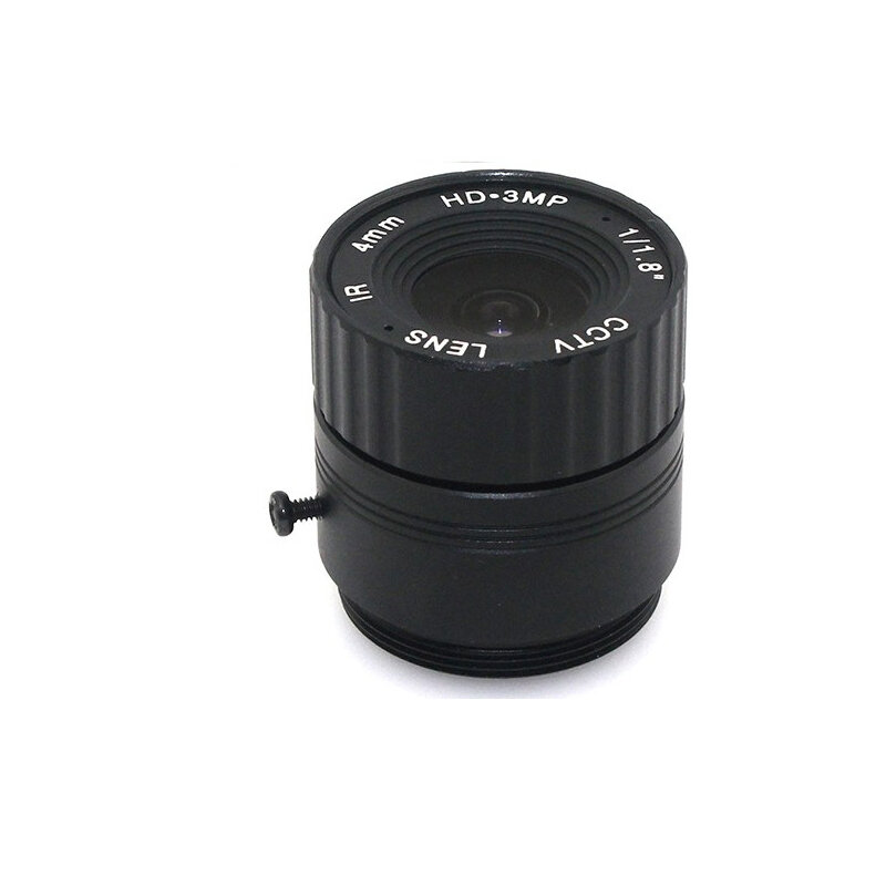 CS Mount CCTV Camera Lens, Câmera de Segurança, 3 Megapixel HD, 4mm, 6mm, 8mm, 1080P, 3MP