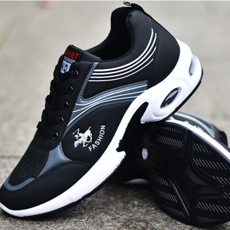 Мужская дышащая повседневная спортивная обувь, Нескользящие и износостойкие кроссовки для бега, уличная Мужская обувь для тенниса, новинка 2023