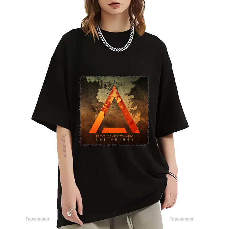 The Future Album T-Shirt From Ashes to New Tour T Shirt Men Pop Streetwear Oversized T-Shirts Women Short Sleeve Tees