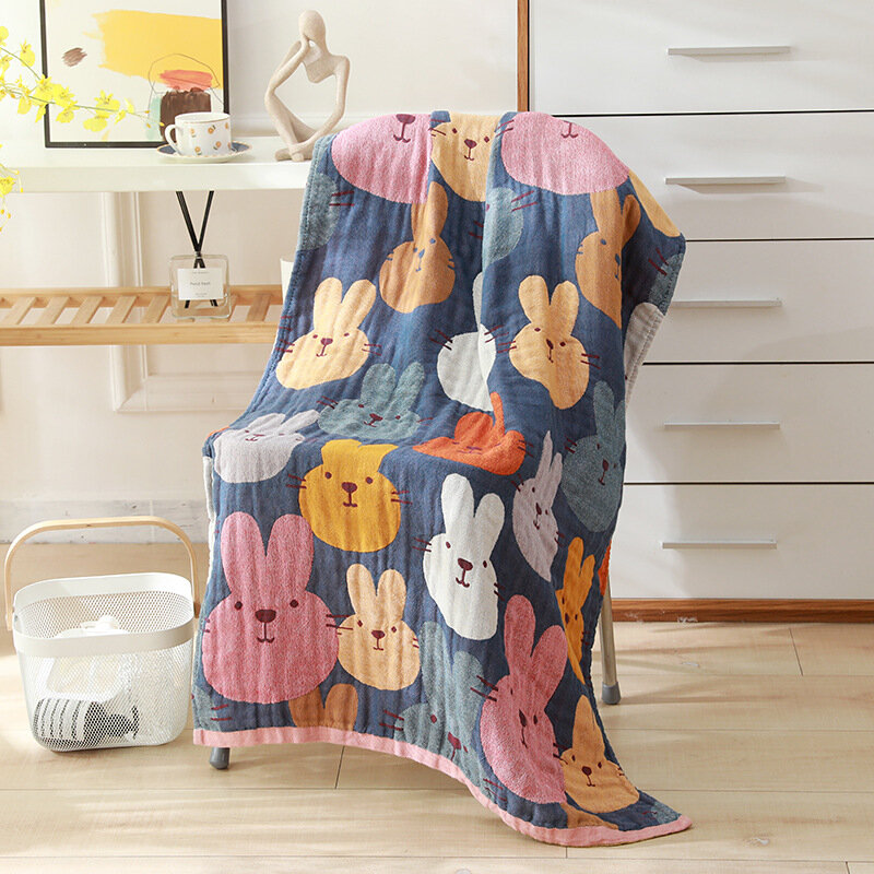 Пляжное полотенце с цветочным принтом для взрослых, 80 × 160 см