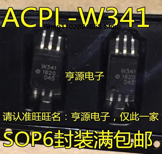 5 piezas, ACPL-W341, SOP6, W341, HCPL-W341