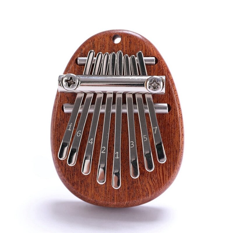 Śliczny kciuk fortepian muzyczny dobry prezent przenośny Instrument dla początkujących miłośnicy muzyki
