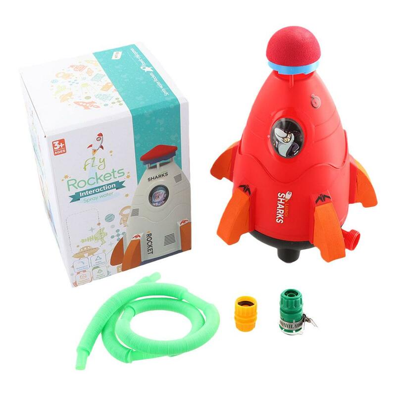 Rocket Launcher Toys Outdoor Rocket Water Pressure Lift Sprinkler Toy Fun Interaction In Garden Lawn Water Spray Toys For K Y8m6