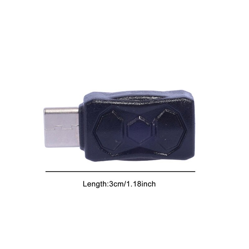 Konwerter ładowania 480 Mbps uniwersalny Mini USB żeński na typ męski Adapter do smartfonów tablety słuchawki DropShipping