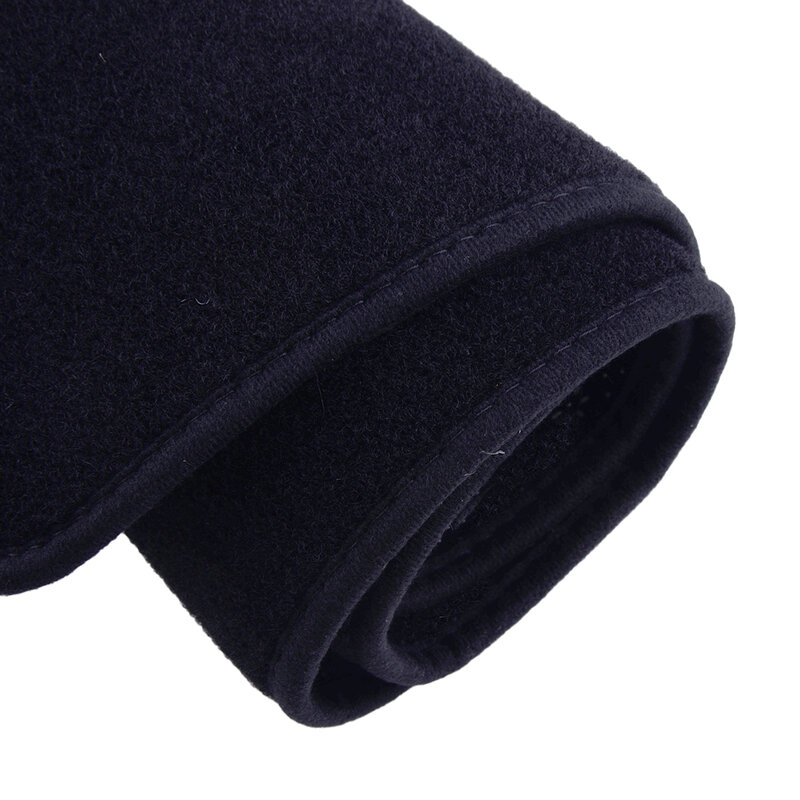 Penutup karpet pelindung matahari dasbor Dashmat hitam poliester cocok untuk MG HS Excite Vibe SAS23 12/2019-2022 2023 LHD