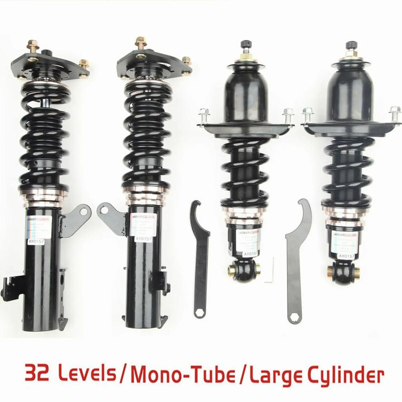ADLERSPEED Coilovers Suspension Kit w/ 32-Way Damping For 2005-10 Scion tC ANT10