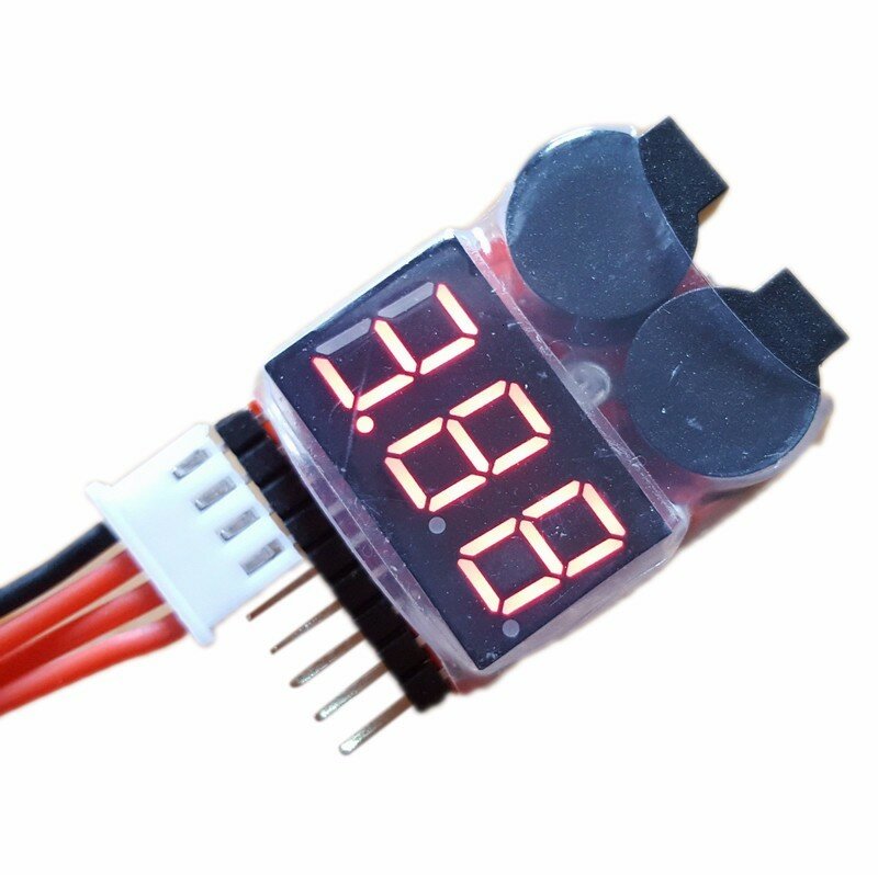 Bx100 1-8s Lipo/Li-Ion/Fe Batteries pannung 2 in1 Tester Niederspannungs-Summer alarm