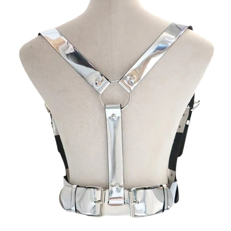 Punk Body Jewellery Punk Harness Body Chain for Women and Girls Costumes Chest Chain Body Chain Harness