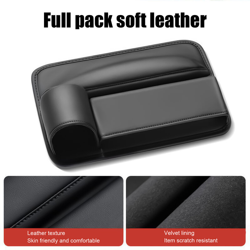 Car Seat Gap Storage Box Humanized Design Waterproof and Anti-Scratch Bag Suitable for Cell Phones Sunglasses EIG88