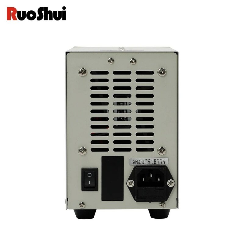 RuoShui 3206 DC Power Supply interruttore regolato regolabile 32V 6A Single Channel 4bit 220V Input OVP riparazione del telefono cellulare avanzata