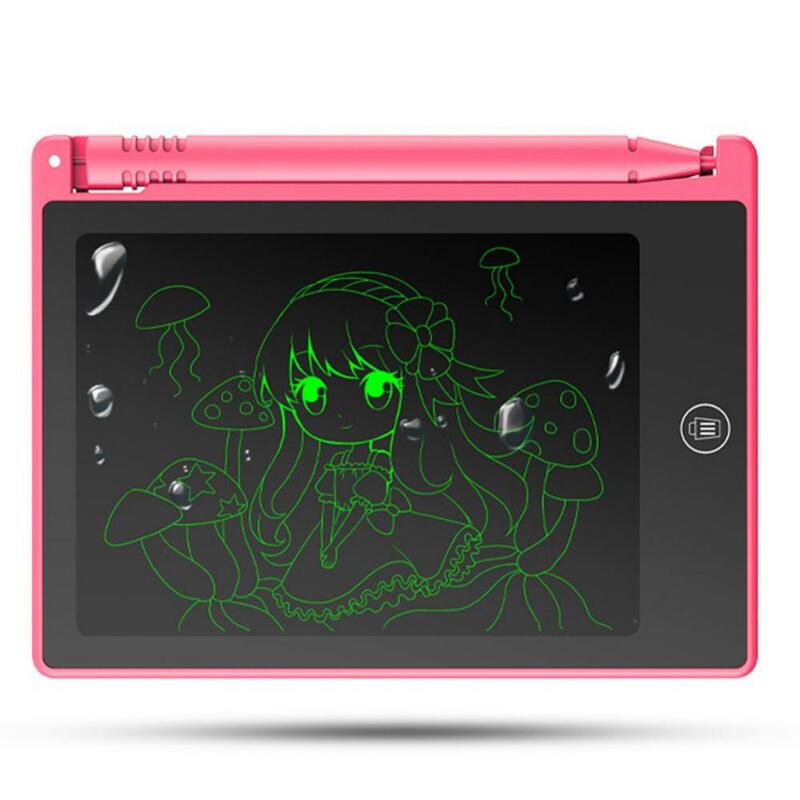 Tablette de dessin numérique LCD portable avec stylo, tableau d'écriture, graffiti, 4.4 pouces