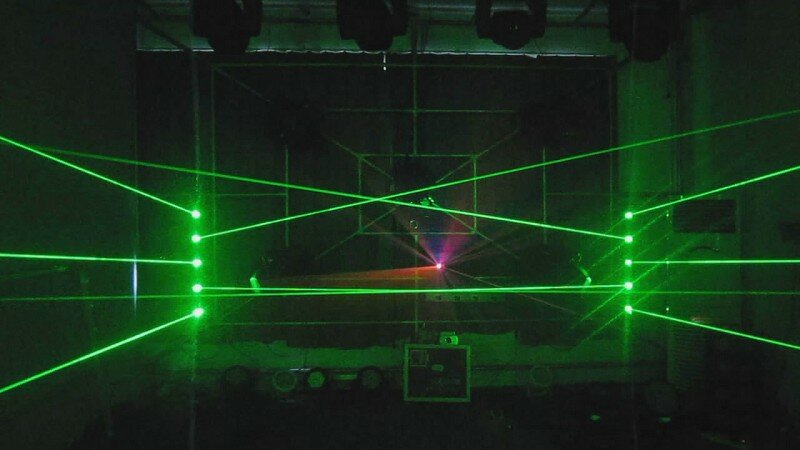 1W RGB animazione Laser Light DJ Stage Lighting High Power Led Cartoon Laser Light